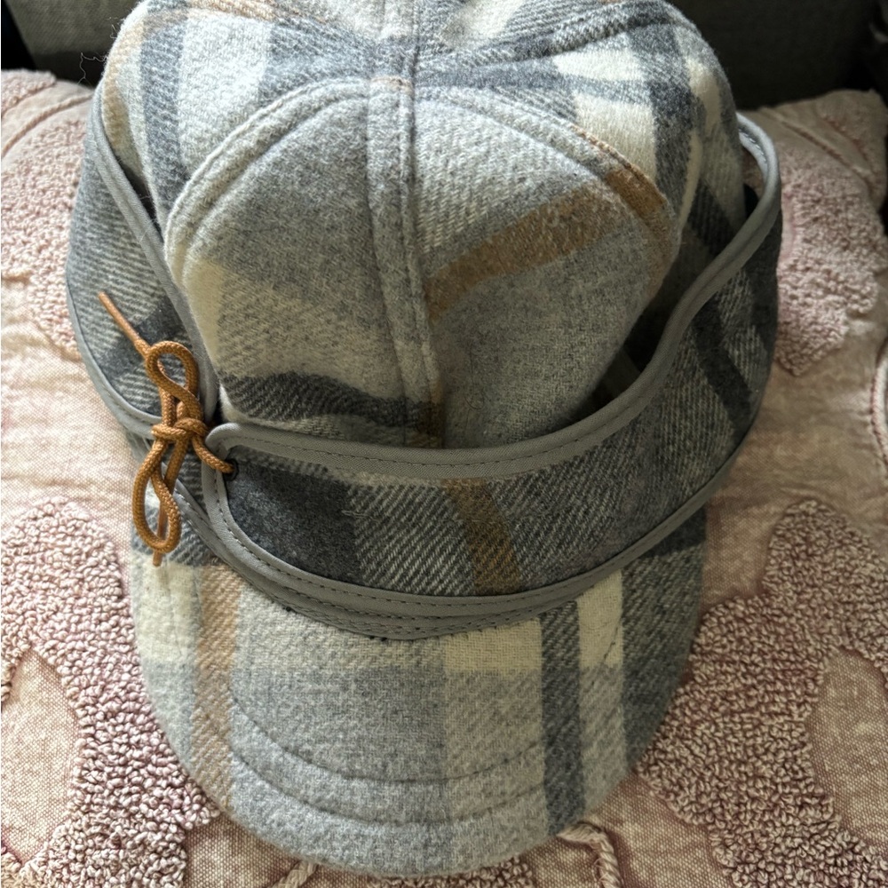Stormy Kromer Plaid Wool Cap with Ear Flaps